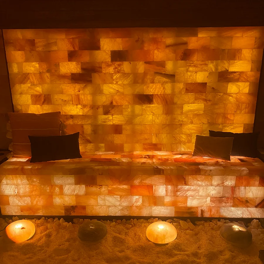 Himalayan salt cave at Massage Experience